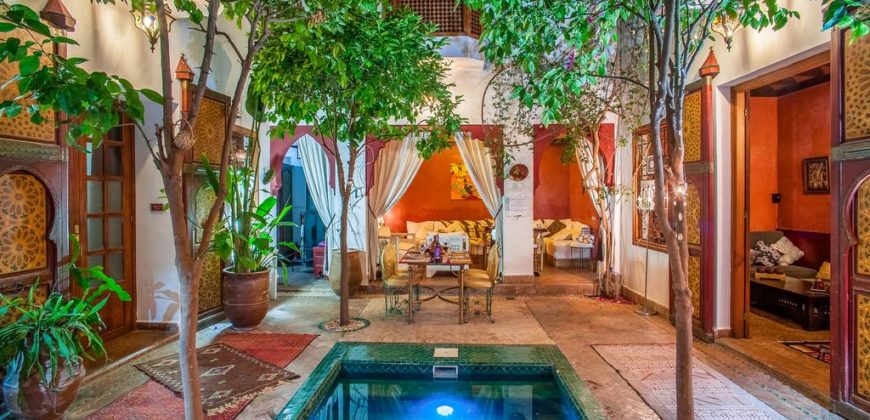 Un Riad a quelque pas au place  Jamaa El Fna de Marrakech