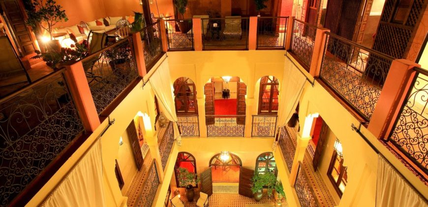 Un Riad en vente à la Médina de Marrakech