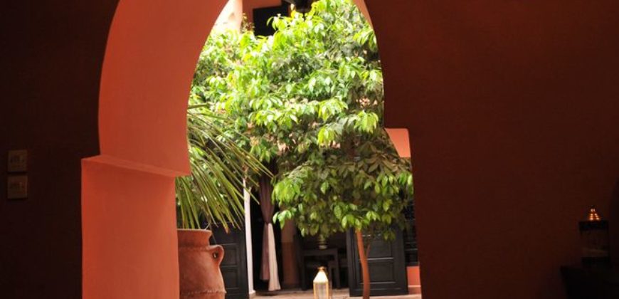 Un Riad  situé au coeur de Dar El Bacha Marrakech