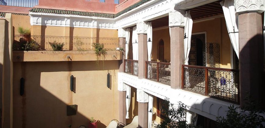 joli Riad situé à Bab Aylan – Marrakech