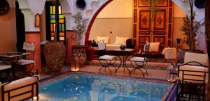 splendide Riad est Bien situé dans la médina de Marrakech