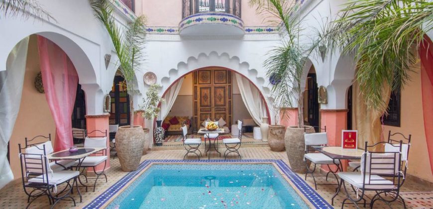 splendide Riad est Bien situé dans la médina de Marrakech