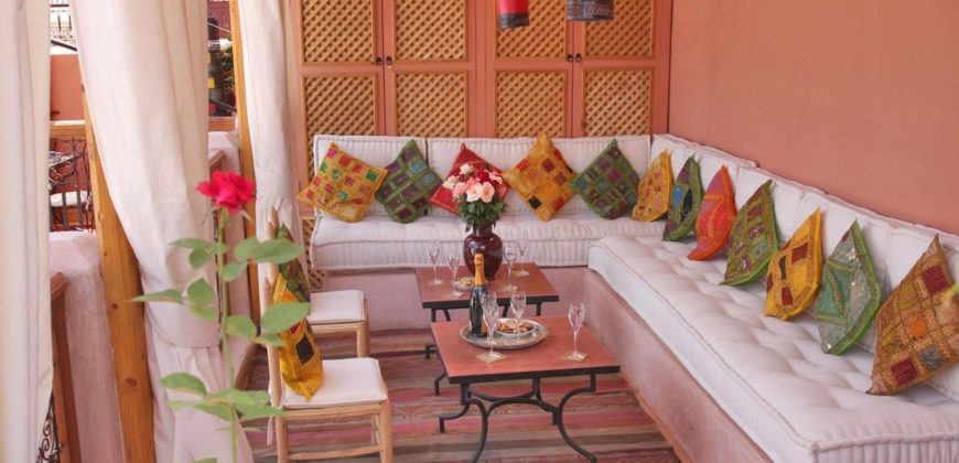 Riad marocain traditionnel à Sidi Abdel Aziz -Marrakech